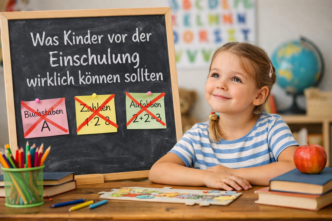 Was Kinder vor der Einschulung wirklich können sollten