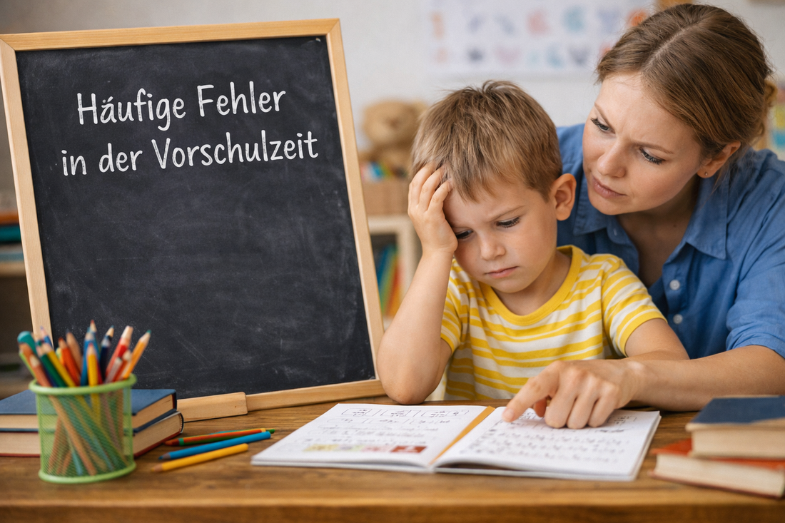 Häufige Fehler in der Vorschulzeit